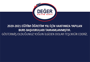 2022 - 2023 Dönemi Burs Başvuruları 